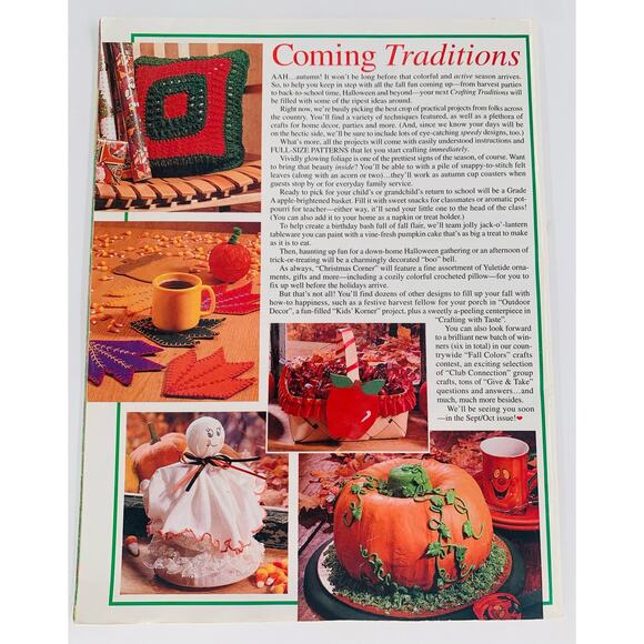 Crafting Magazine Traditions July August 1997 Patriotic Projects 40+ Summer - Picture 2 of 4